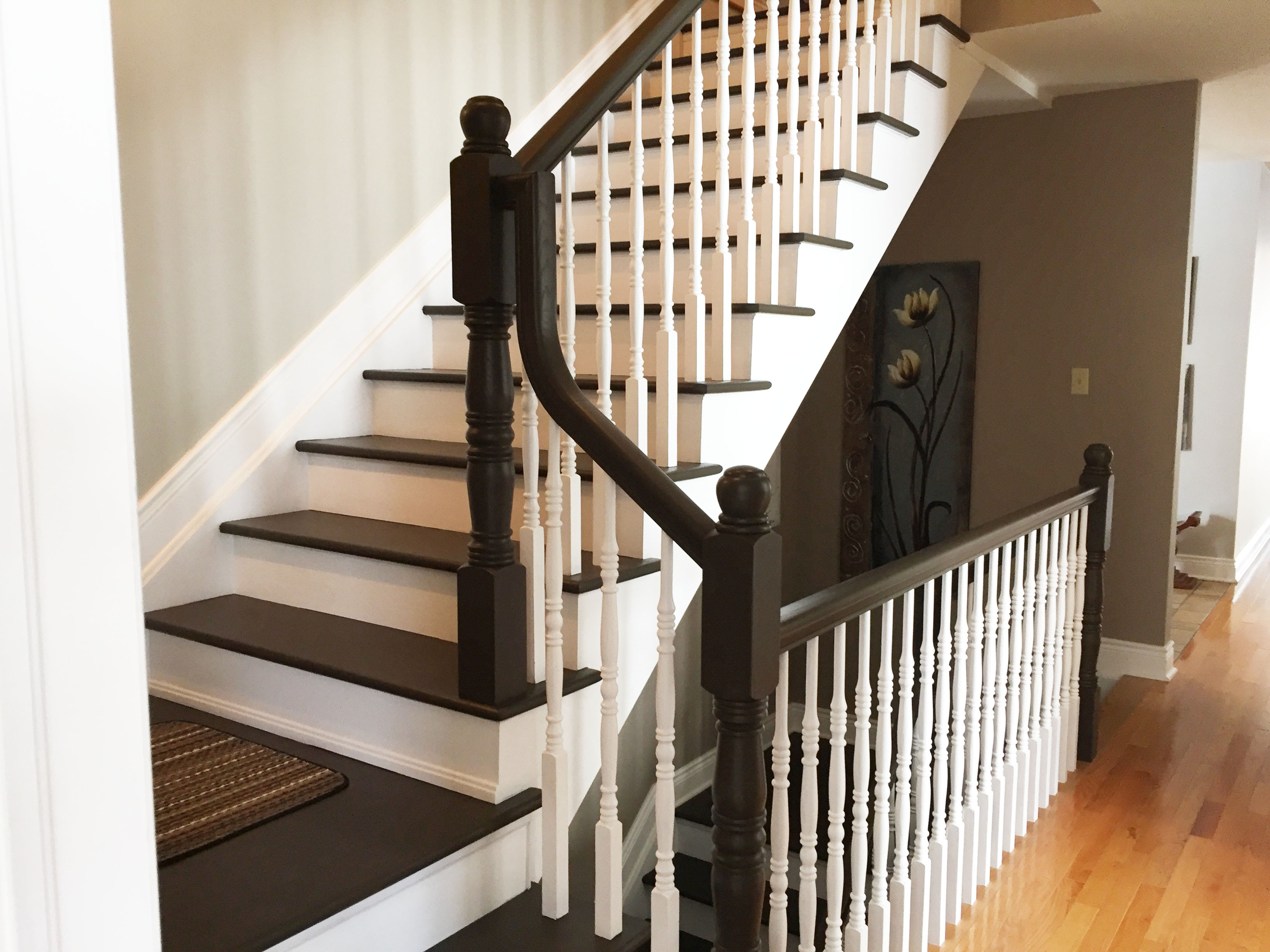 Paint your staircase! It's easy to do!