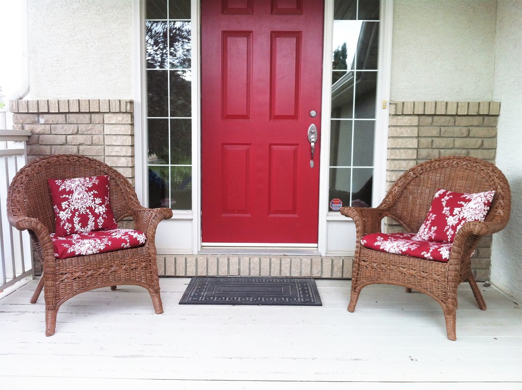 Wicker Furniture Makeover With Spray Paint Kay S Place
